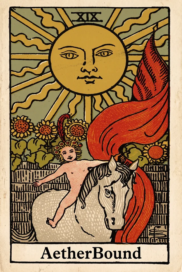 Aetherbound tarot card