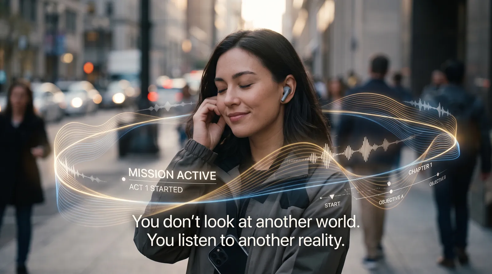 Listen to another reality.